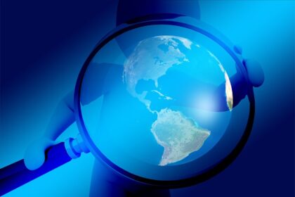 hand, magnifying glass, earth, globe, investigation, analysis, search, control, monitoring, spying on, espionage, security, protection, concept, idea, earth, earth, globe, investigation, search, search, search, search, search, security, security, security